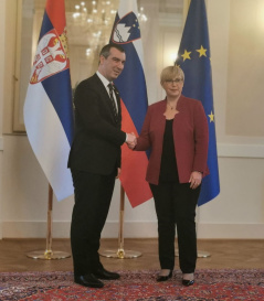 19 January 2023 The Speaker of the National Assembly of the Republic of Serbia and the President of the Republic of Slovenia